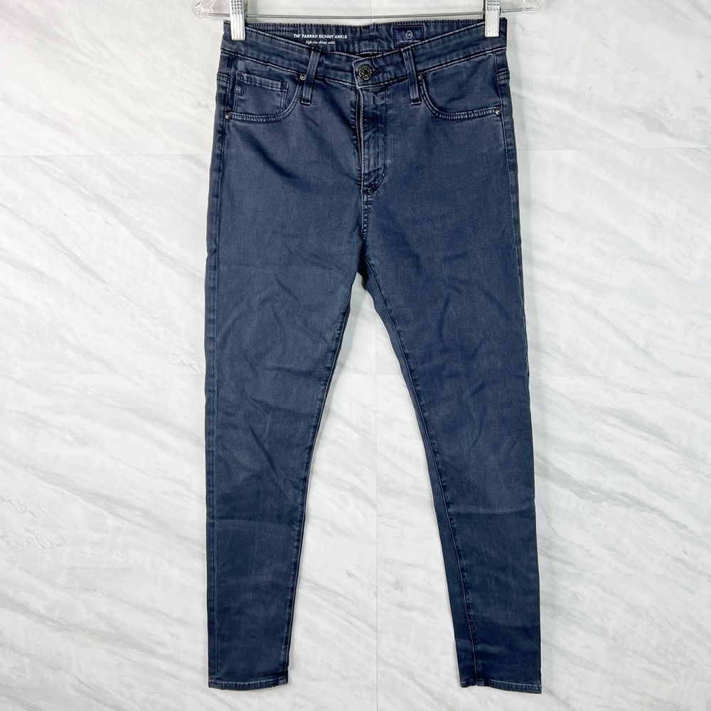 AG Adriano Goldschmeid The Farrah Skinny Ankle High Rise Skinny Ankle 26R
